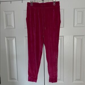 Juicy Couture Pink Velour Sleepwear Pants Size Medium